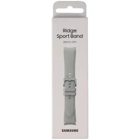 Samsung Ridge Sport Band for Galaxy Watch4 & Classic (20mm) S/M - Silver