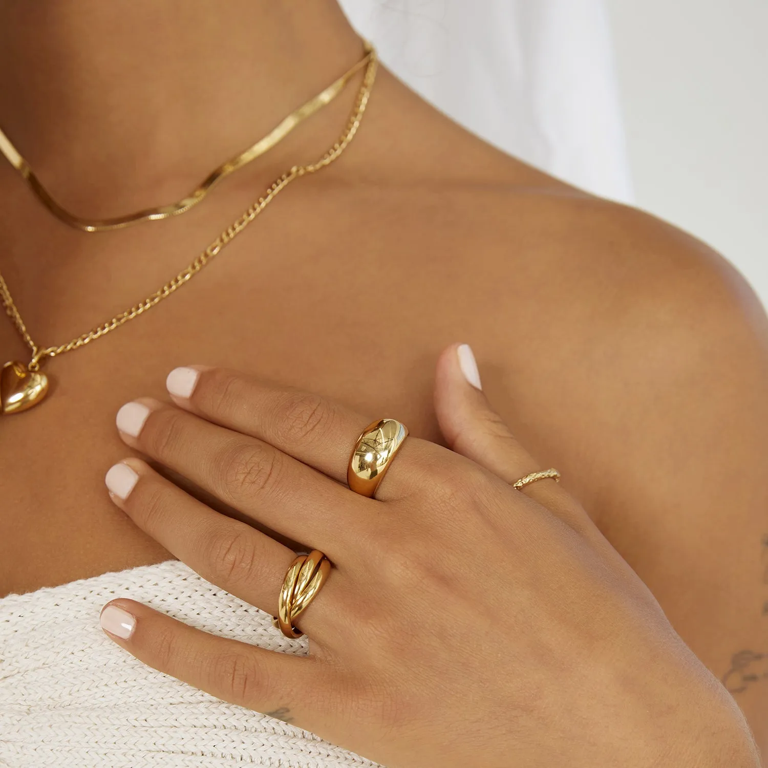 Sasha Trio Ring - Gold