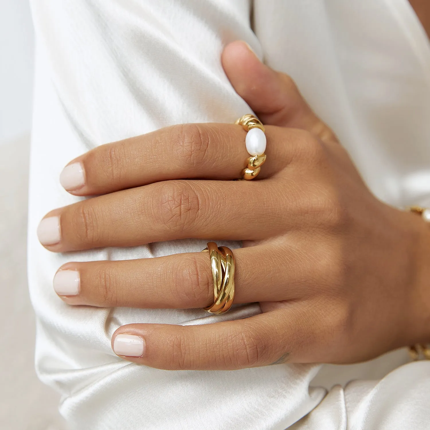 Sasha Trio Ring - Gold