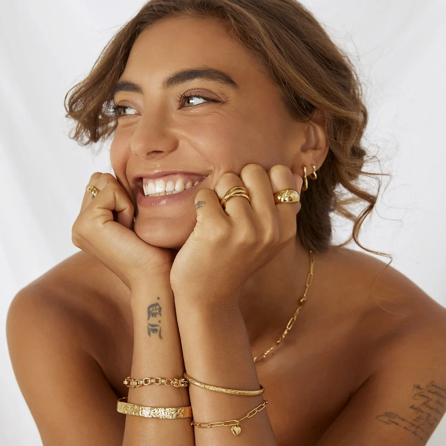 Sasha Trio Ring - Gold
