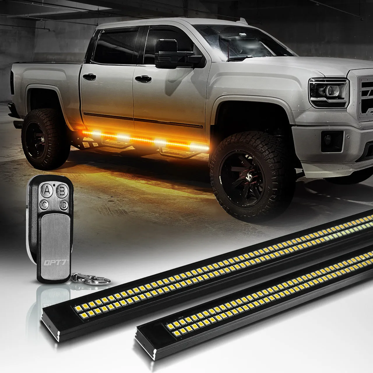 Sidekick Running Board Light 2PC 60-Inch with Warning Mode
