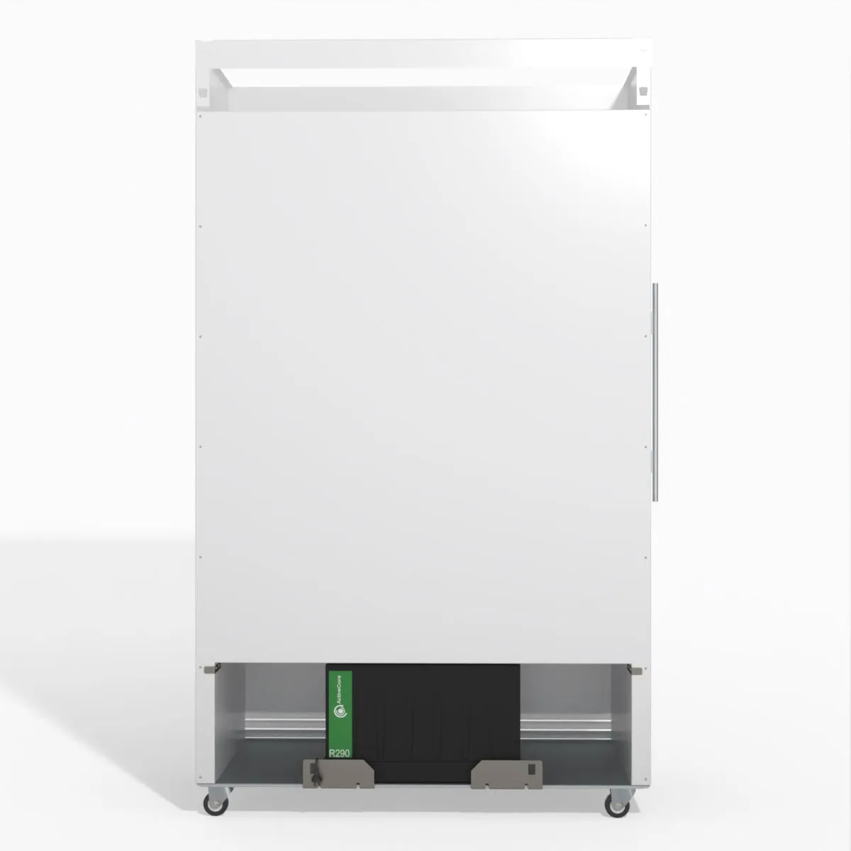 Skope BME1200N-AC 2 Glass Door Display or Storage Fridge, Lit Sign