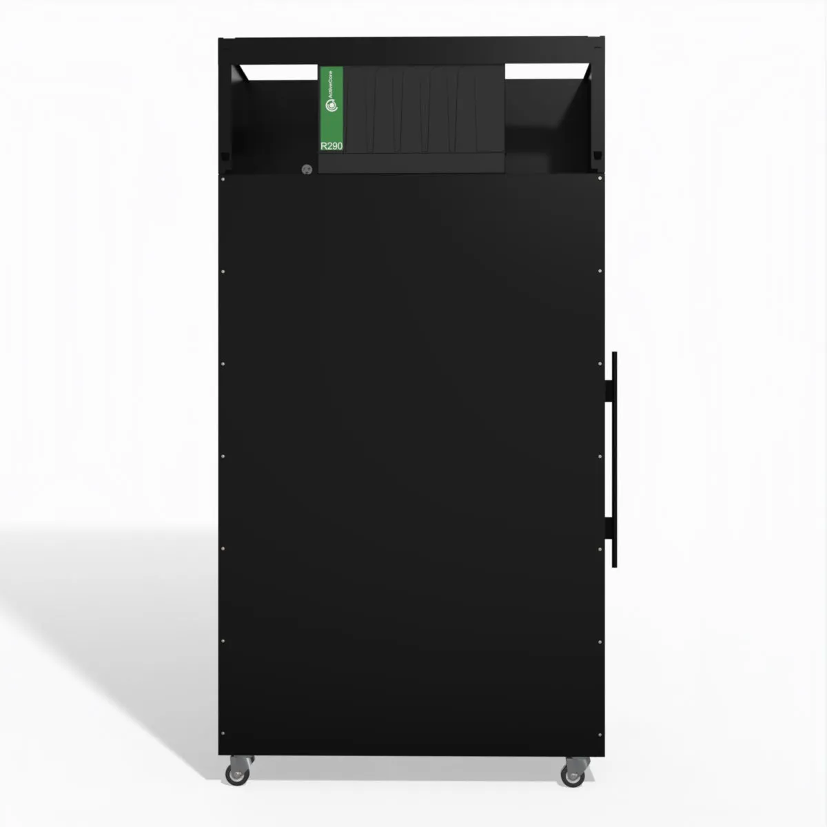 Skope TME1000N-AC 2 Glass Door Display or Storage Fridge, Lit Sign