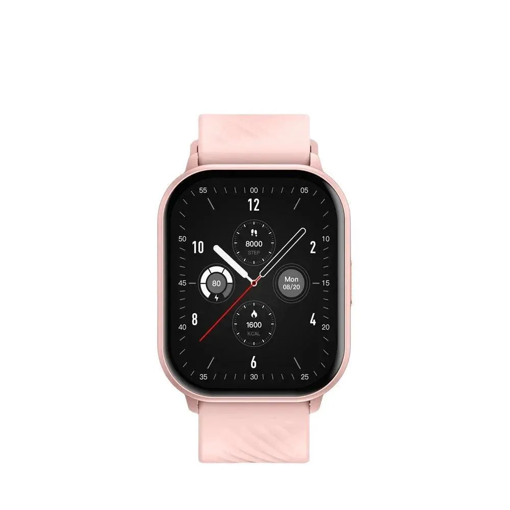 Smart Watch, 2.03" HD display, health & fitness tracking, notifications, music controls, waterproof, Bluetooth 5.2, rubber band, 220-300mAh battery.