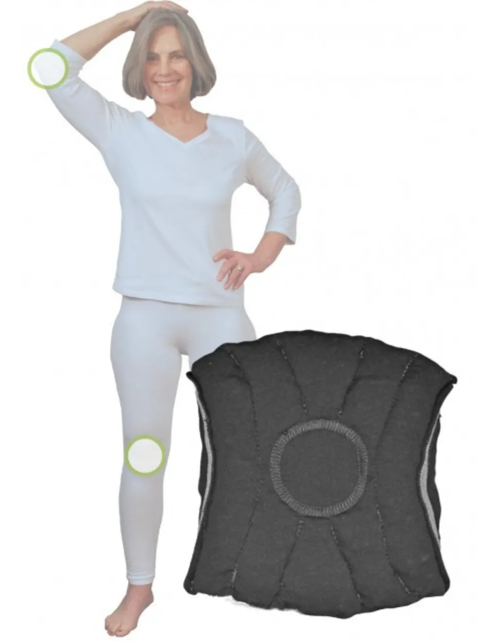 Solaris Swell Spots Knee-elbow Shaper Pad | Grey Knee-elbow Swellspot | Solaris Swell Spot Knee-elbow Shaper Compression Pads