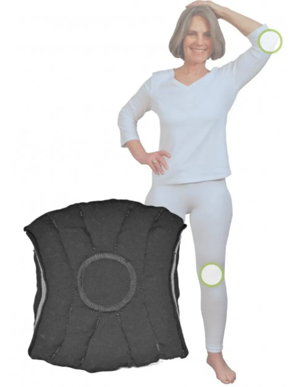 Solaris Swell Spots Knee-elbow Shaper Pad | Grey Knee-elbow Swellspot | Solaris Swell Spot Knee-elbow Shaper Compression Pads