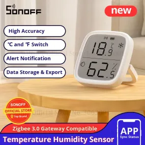 SONOFF SNZB-02D Zigbee LCD Temperature & Humidity Sensor