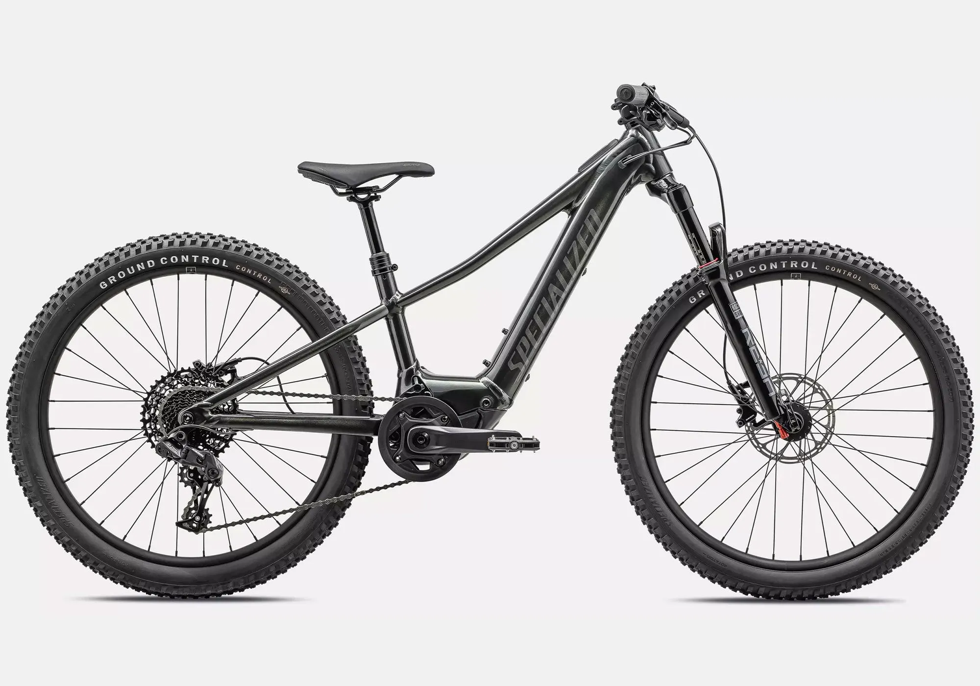 Specialized Turbo Levo SL Kids Unisex Electric Mountain Bike, Gloss Oak Green Metallic