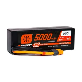Spektrum SPMX53S50H3 5000mAh 3S 11.1V Smart G2 LiPo 50C Hard Case; IC3