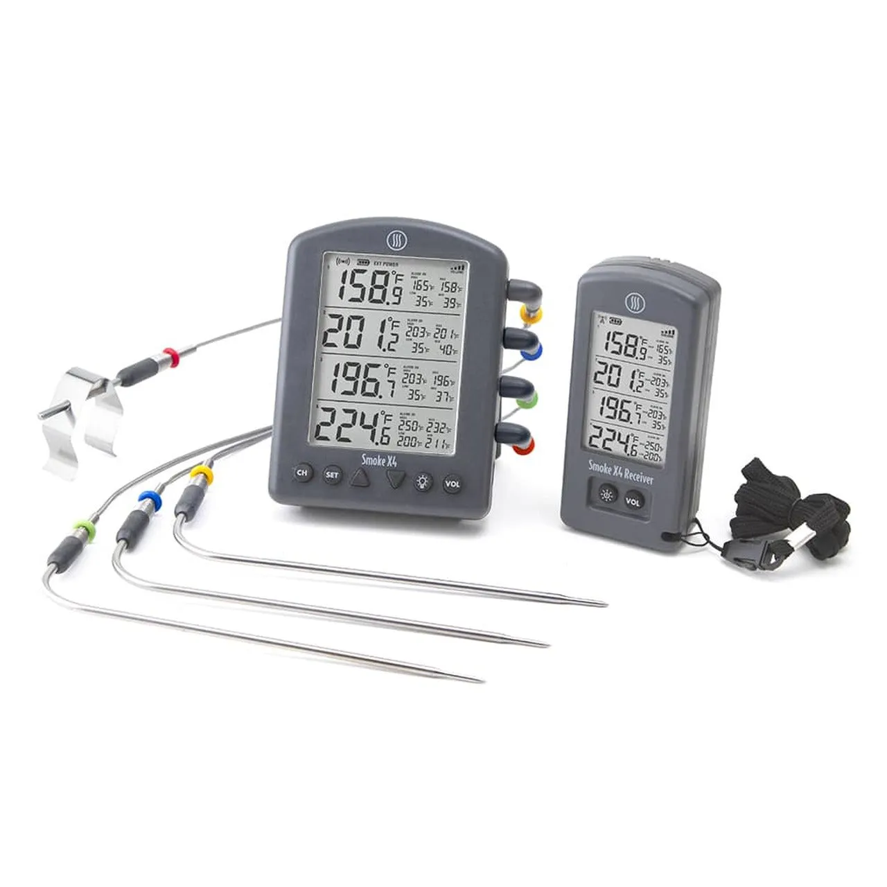Sure! Heres an optimized title for the product:

Thermoworks Smoke X4 Extended Range Wireless BBQ Thermometer with Remote Monitoring