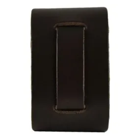 Thin Brown Leather Ladies Cuff