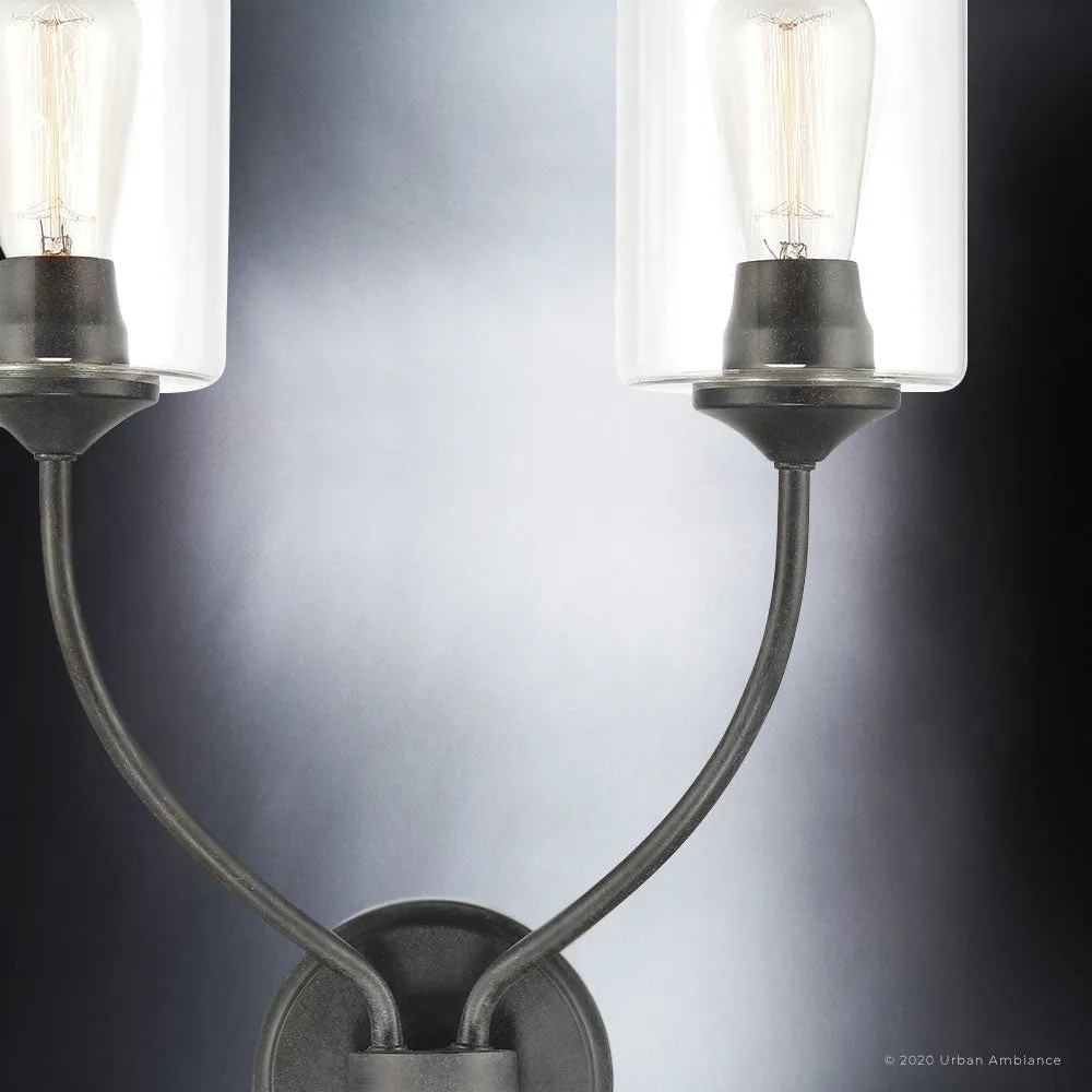 UEX2061 Tuscan Wall Sconce 20''H x 15''W, Dark Bronze Finish, Hamilton Collection