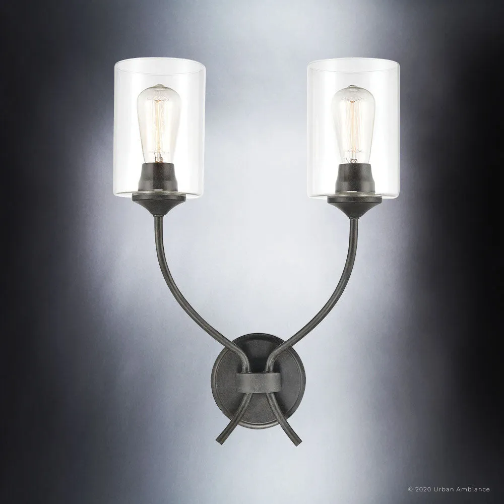 UEX2061 Tuscan Wall Sconce 20''H x 15''W, Dark Bronze Finish, Hamilton Collection