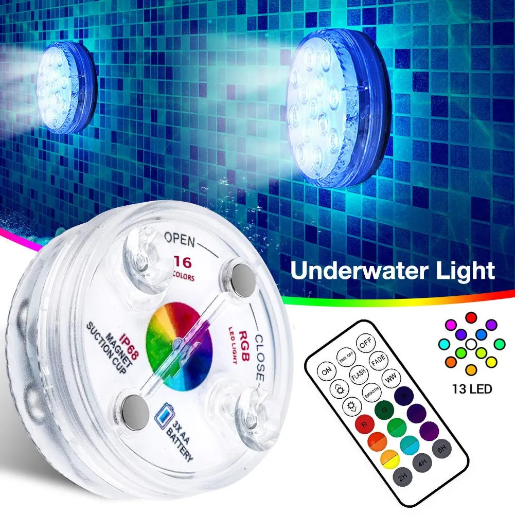 Underwater LED Lights, Pool Decor