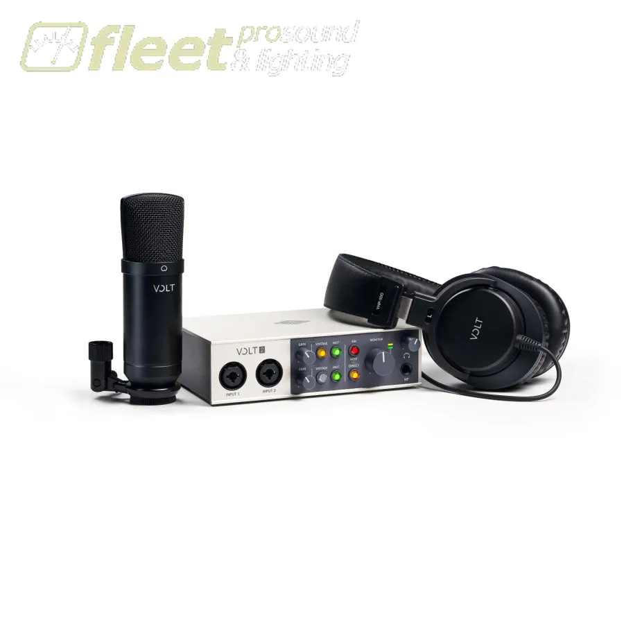 Universal Audio Volt 2 USB Audio Interface Studio Pack