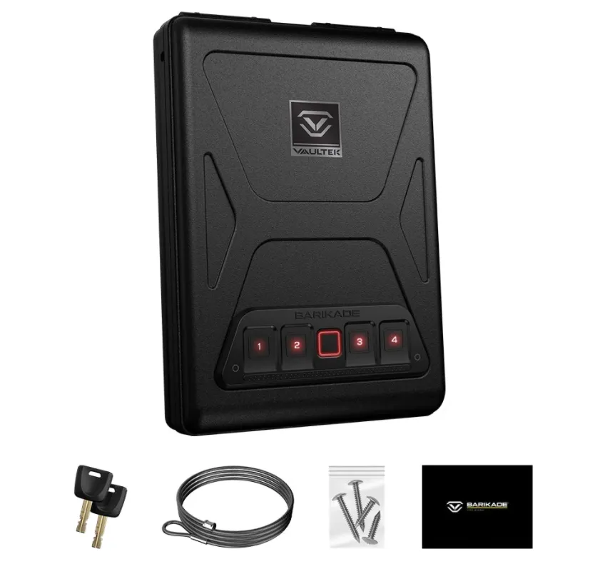 VAULTEK BARIKADE SERIES 1 SMART SAFE WITH BIOMETRIC SCANNER