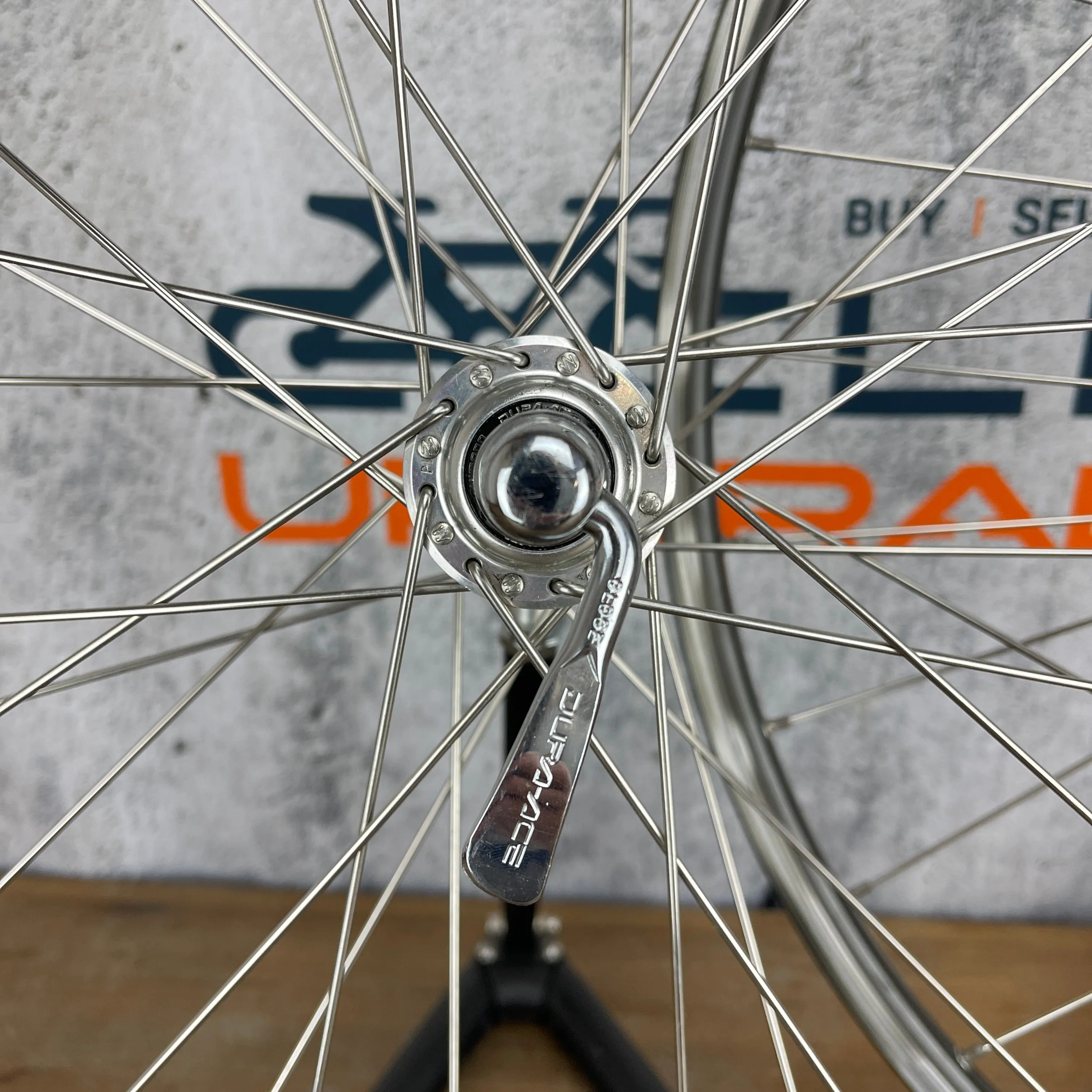 Vintage! Mavic Open 4 CD Alloy Clincher Wheelset 700c Rim Brake Dura-Ace WH-7400