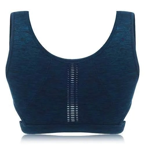 Women Fitness Elastic Breathable Sports Bra Yoga Vest