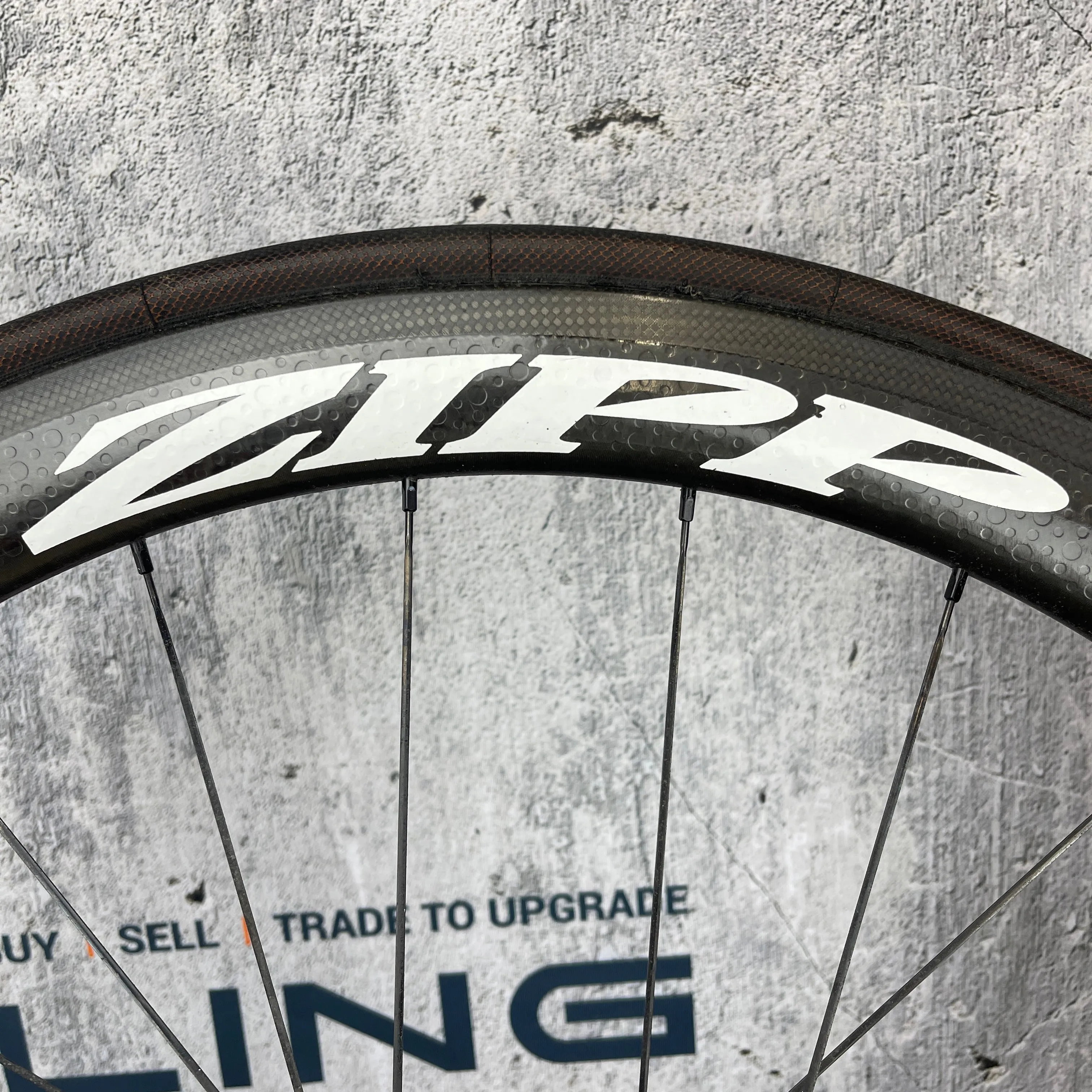 Zipp 303 Firecrest Road Bike Rim Brake Carbon Tubular Wheelset 700c 2010g