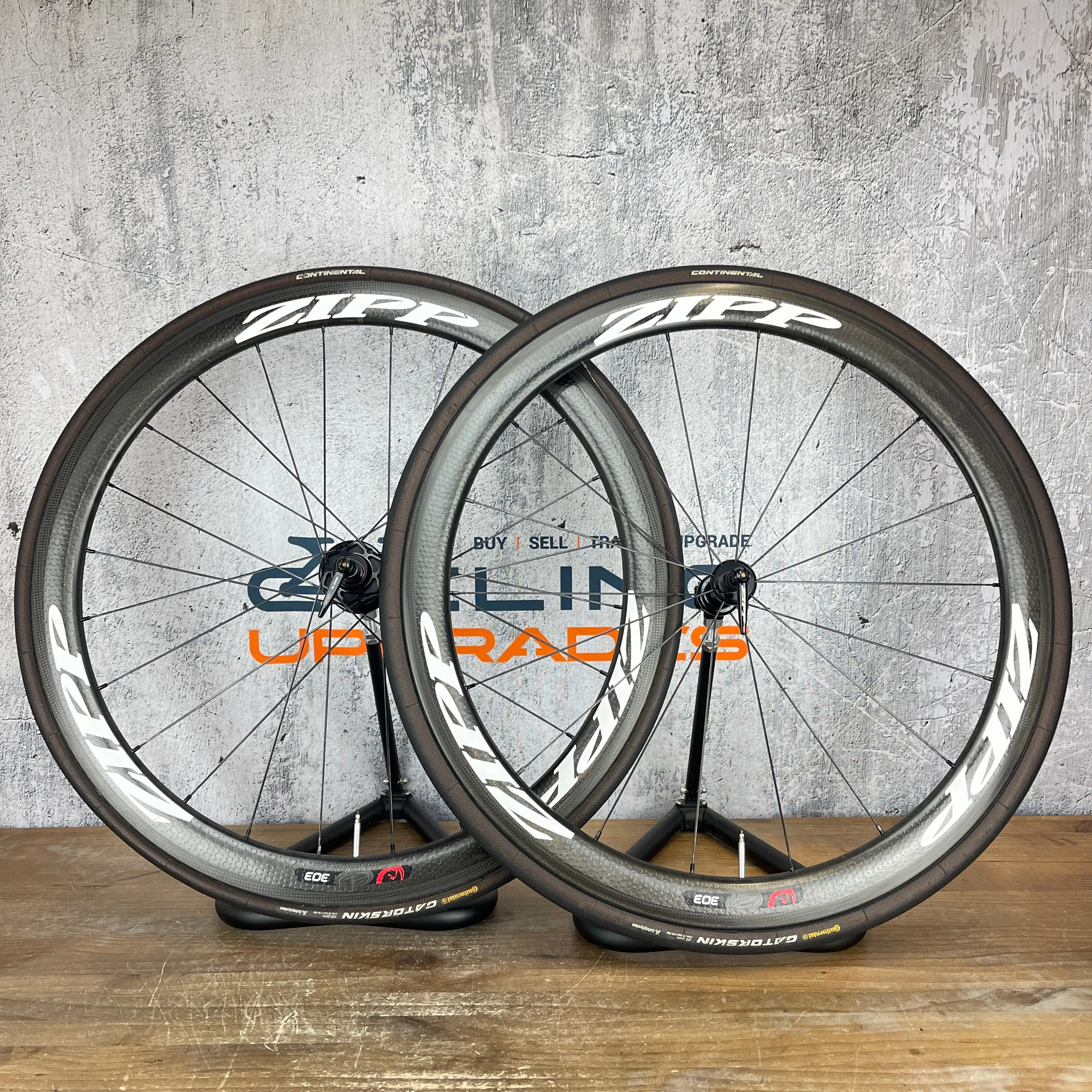 Zipp 303 Firecrest Road Bike Rim Brake Carbon Tubular Wheelset 700c 2010g