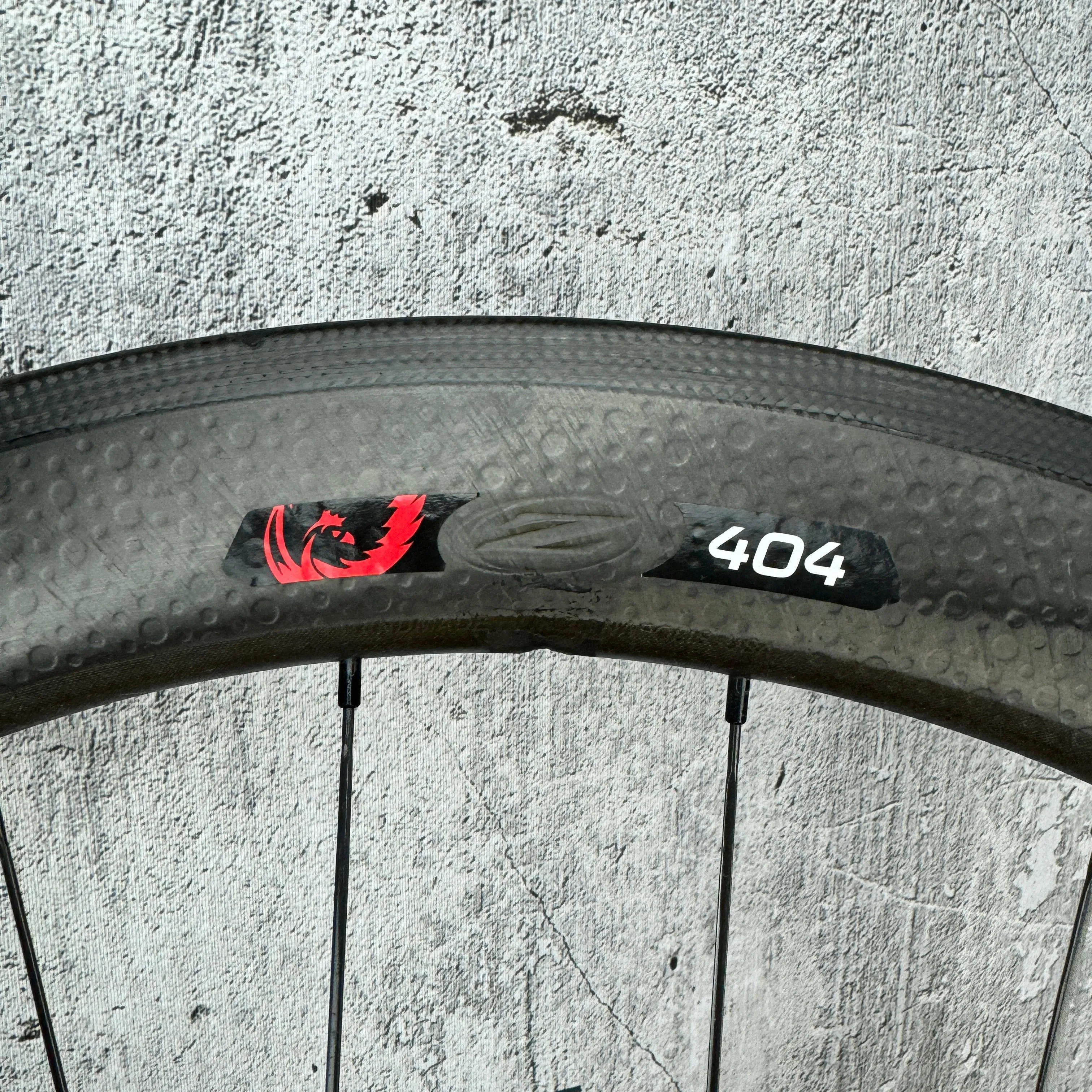 Zipp 303/404 Firecrest Carbon Clincher Wheelset 700c Rim Brake 77/177 Hubs 1661g